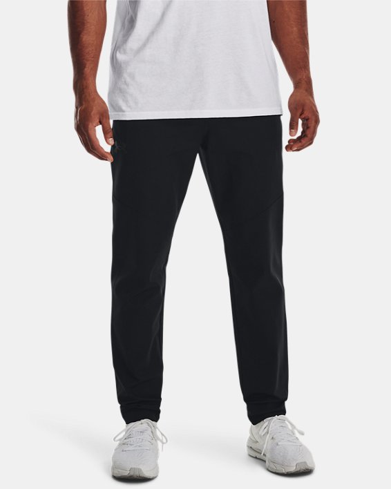 Men's UA Sportstyle Elite Tapered Pants, Black, pdpMainDesktop image number 0